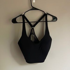 Athleta black sports bra, 36DD